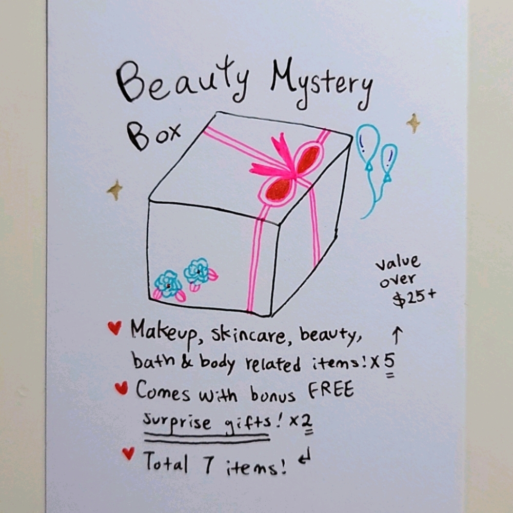Makeup, Skincare, Beauty, Bath & Body Mystery Box